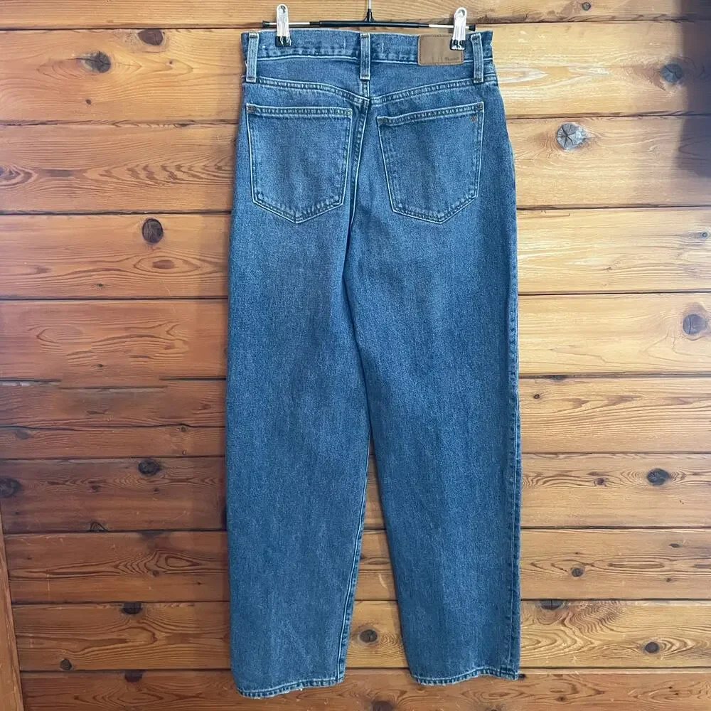 Madewell Baggy Straight High Rise Jeans Size 26